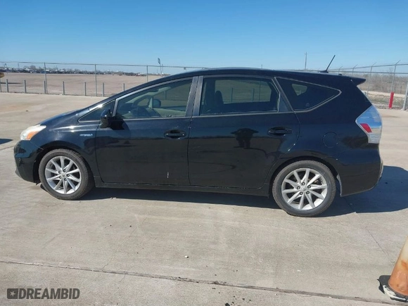 2012 Toyota Prius v Two with VIN JTDZN3EU4C3066057, listed as a IAAI auction lot 41771049 with NaN miles. Bid and sale history available at carsss.com. Image 14.