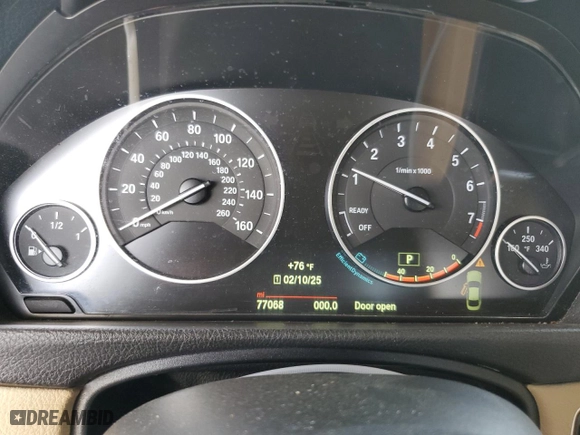 2015 BMW 4 Series 428i xDrive with VIN WBA3N5C51FK197659, listed as a Copart auction lot 45290375 with 77,068 mi miles and Salvage Title. Bid and sale history available at carsss.com. Image 9.