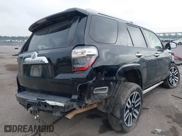 2016 Toyota 4Runner Limited with VIN JTEBU5JR1G5289308, listed as a IAAI auction lot 42093792 with Not Provided miles and . Bid and sale history available at DreamBid. Image 4.