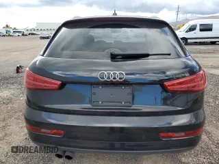 2018 Audi Q3 Premium Plus with VIN WA1JCCFS0JR011688, listed as a Copart auction lot 50661435 with 48,602 mi miles and Clean title. Bid and sale history available at DreamBid. Image 6.