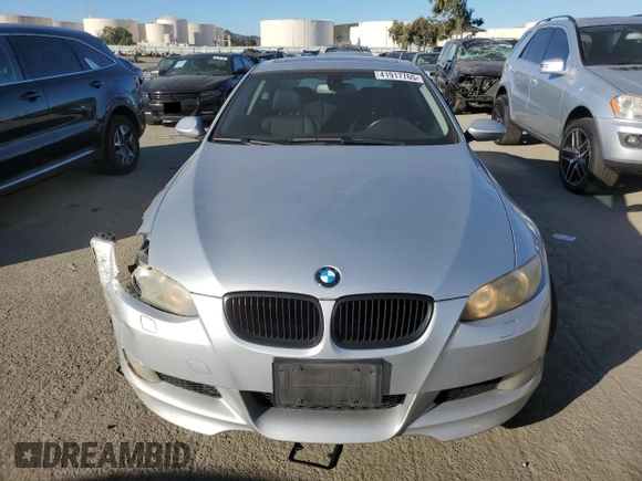 2009 BMW 3 Series 328i with VIN WBAWV13549PG07452, listed as a Copart auction lot 41917765 with 269,139 mi miles and Salvage Title. Bid and sale history available at DreamBid. Image 5.