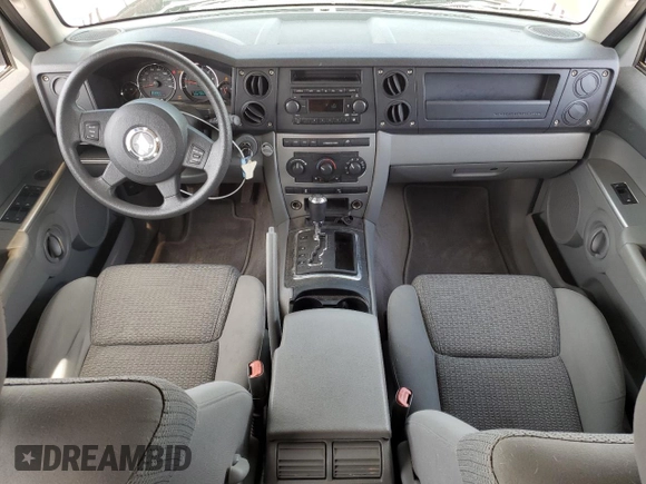 2006 Jeep Commander with VIN 1J8HG48K16C228374, listed as a Copart auction lot 53784465 with 114,799 mi miles and Salvage Title. Bid and sale history available at DreamBid. Image 8.