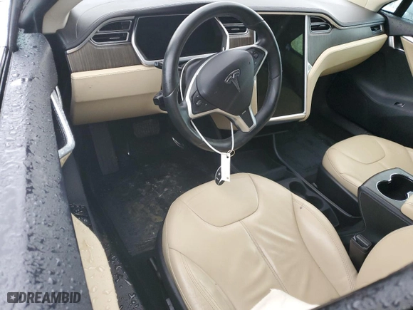 2013 Tesla Model S with VIN 5YJSA1DN9DFP27145, listed as a Copart auction lot 43459425 with 0 miles and Clean Title. Bid and sale history available at carsss.com. Image 8.