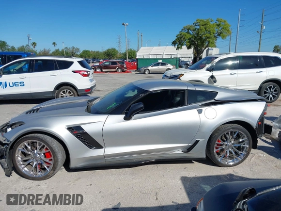 2016 Chevrolet Corvette Z06 2LZ with VIN 1G1YS2D63G5601917, listed as a IAAI auction lot 41829874 with 17,305 mi miles. Bid and sale history available at carsss.com. Image 15.