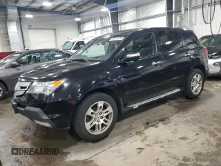2009 Acura MDX with VIN 2HNYD282X9H520704, listed as a Copart auction lot 49313125 with 172,853 mi miles and Salvage Title. Bid and sale history available at carsss.com. Image 1.