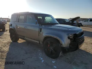 2023 Land Rover Defender X-Dynamic SE with VIN SALE2EEU1P2129252, listed as a Copart auction lot 45420325 with 12,382 mi miles and Salvage Title. Bid and sale history available at DreamBid. Image 4.