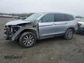 2020 Honda Pilot EX z VIN 5FNYF6H34LB038095, wystawiony jako Copart lot #44757545 z przebiegiem 104 293 mil mil oraz Szkody całkowita. Historia ofert i sprzedaży dostępna na DreamBid. Obrazek 1.