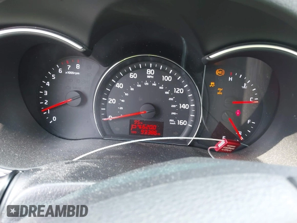2015 Kia Sorento LX with VIN 5XYKTDA74FG632845, listed as a IAAI auction lot 42660399 with 93,386 mi miles and . Bid and sale history available at DreamBid. Image 7.