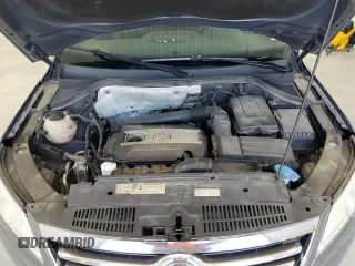 2011 Volkswagen Tiguan SE with VIN WVGBV7AXXBW544449, listed as a Copart auction lot 54678055 with 159,243 mi miles and Salvage Title. Bid and sale history available at DreamBid. Image 12.