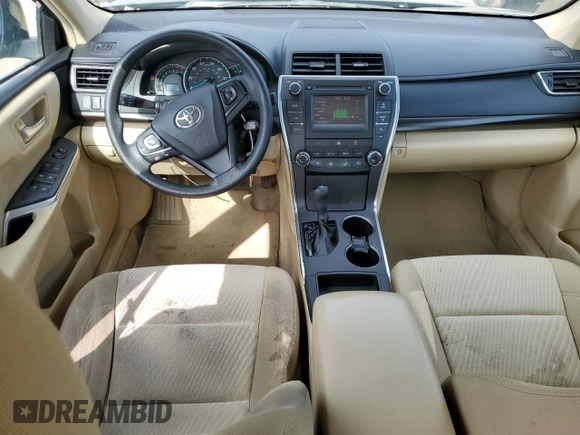 2015 Toyota Camry XLE with VIN 4T4BF1FK2FR446837, listed as a Copart auction lot 53964675 with 81,025 mi miles and Salvage Title. Bid and sale history available at DreamBid. Image 8.