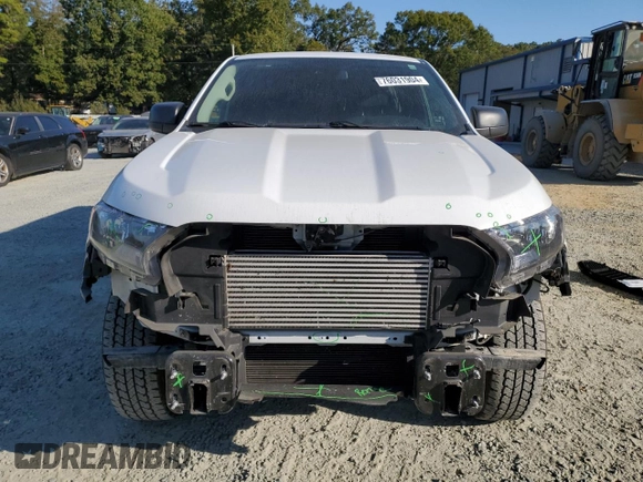 2022 Ford Ranger XL with VIN 1FTER1FH5NLD32553, listed as a Copart auction lot 76031904 with 23,644 mi miles and Salvage Title. Bid and sale history available at DreamBid. Image 5.