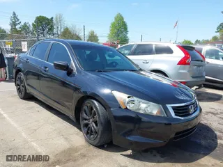 2008 Honda Accord Sdn EX-L with VIN 1HGCP26878A100752, listed as a IAAI auction lot 41893035 with 160,929 mi miles. Bid and sale history available at carsss.com. Image 1.