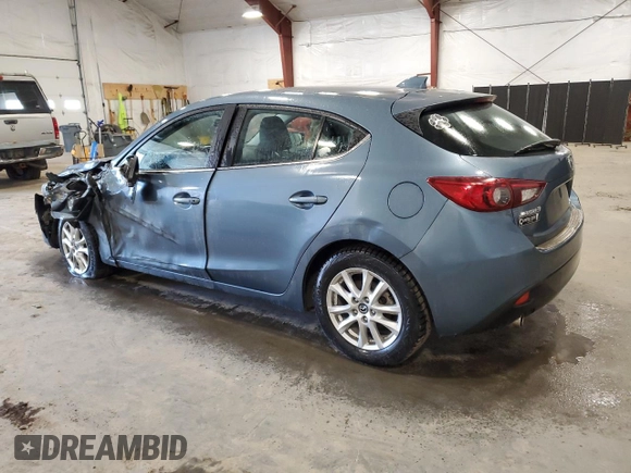 2015 Mazda 3 i Grand Touring with VIN 3MZBM1M72FM201251, listed as a Copart auction lot 51919635 with 79,826 mi miles and Salvage Title. Bid and sale history available at DreamBid. Image 2.