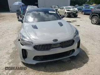 2020 Kia Stinger GT1 with VIN KNAE45LC2L6084091, listed as a Copart auction lot 51410175 with 129,049 mi miles and Salvage Title. Bid and sale history available at DreamBid. Image 14.
