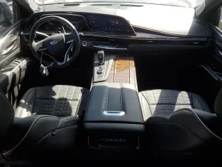 2024 Cadillac Escalade 4WD Sport Platinum with VIN 1GYS4GKL1RR207819, listed as a Copart auction lot 73347124 with 21,545 mi miles and Salvage Title. Bid and sale history available at carsss.com. Image 8.