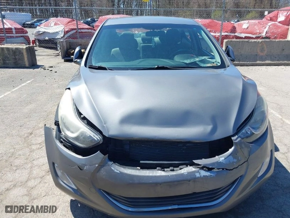 2013 Hyundai Elantra GLS PZEV with VIN 5NPDH4AE2DH428236, listed as a IAAI auction lot 42049399 with 96,674 mi miles. Bid and sale history available at carsss.com. Image 6.