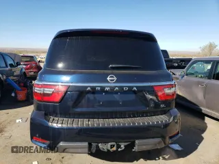 2022 Nissan Armada SL with VIN JN8AY2BB3N9814156, listed as a Copart auction lot 79773334 with 62,860 mi miles and Salvage Title. Bid and sale history available at carsss.com. Image 6.