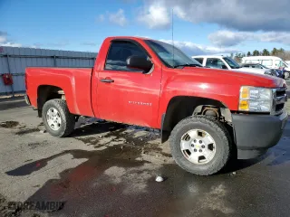 2011 Chevrolet Silverado 1500 Work Truck with VIN 1GCNKPEX8BZ195018, listed as a Copart auction lot 85077594 with 187,617 mi miles and Salvage Title. Bid and sale history available at carsss.com. Image 4.