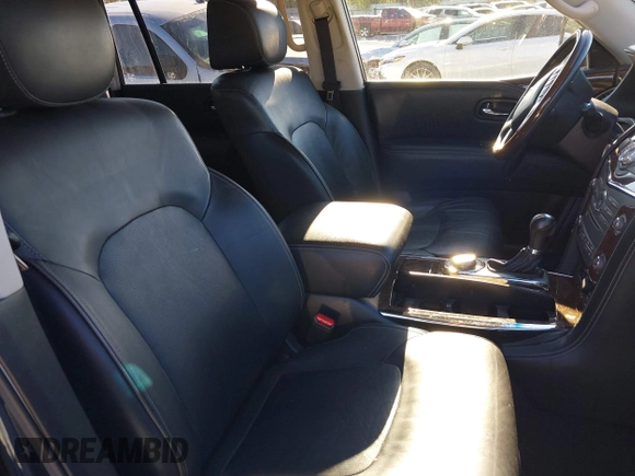 2017 Infiniti QX80 with VIN JN8AZ2NE8H9152064, listed as a IAAI auction lot 41356239 with 100,747 mi miles and . Bid and sale history available at DreamBid. Image 5.