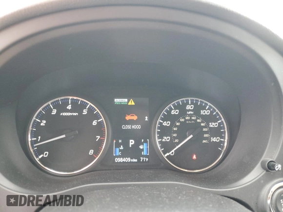 2019 Mitsubishi Outlander ES with VIN JA4AZ3A35KZ013078, listed as a Copart auction lot 57464235 with 98,409 mi miles and Salvage title. Bid and sale history available at DreamBid. Image 9.