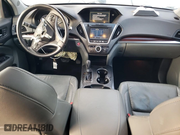2014 Acura MDX Technology with VIN 5FRYD4H40EB022755, listed as a Copart auction lot 83088704 with 196,344 mi miles and Salvage title. Bid and sale history available at DreamBid. Image 8.