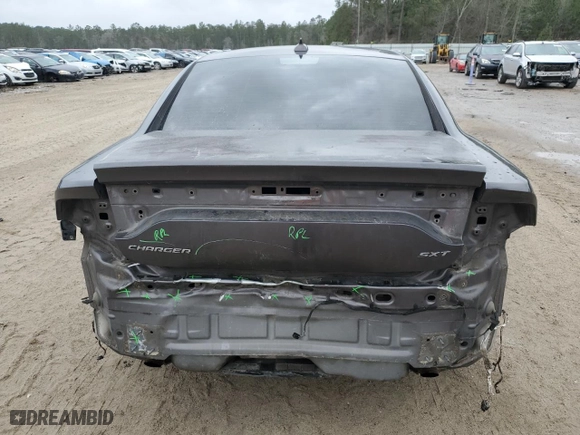2016 Dodge Charger SXT with VIN 2C3CDXHG2GH186792, listed as a Copart auction lot 47082885 with 258,826 mi miles and Salvage Title. Bid and sale history available at carsss.com. Image 6.