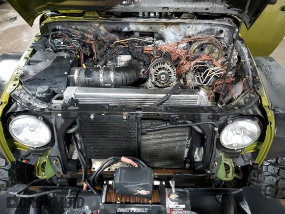 2007 Jeep Wrangler Unlimited X with VIN 1J4GB39177L184300, listed as a Copart auction lot 45992015 with Not provided miles and Non repairable. Bid and sale history available at DreamBid. Image 12.