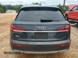 2021 Audi Q5 Premium Plus with VIN WA1BAAFY6M2083415, listed as a Copart auction lot 58831785 with 21,055 mi miles and Salvage title. Bid and sale history available at DreamBid. Image 6.