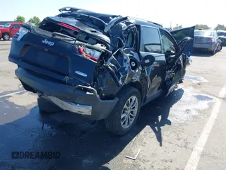 2019 Jeep Cherokee Latitude Plus with VIN 1C4PJLLB6KD154914, listed as a IAAI auction lot 42312708 with Not provided miles and . Bid and sale history available at DreamBid. Image 4.