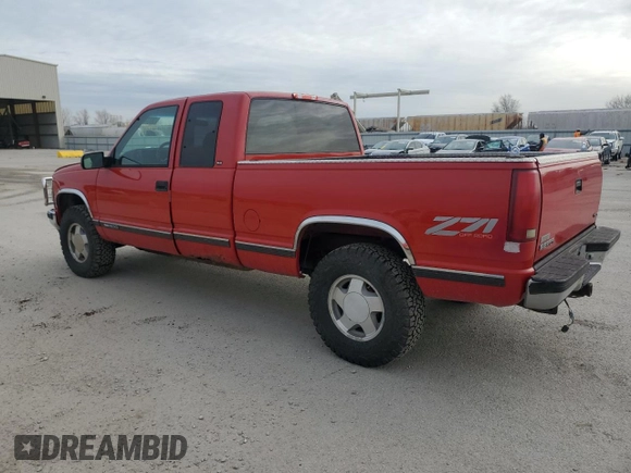 1997 GMC Sierra 1500 z VIN 1GTEK19R3VE545661, wystawiony jako Copart lot #50212975 z przebiegiem 2 827 591 mil mil oraz Czysty tytuł • Clean title. Historia ofert i sprzedaży dostępna na DreamBid. Obrazek 2.