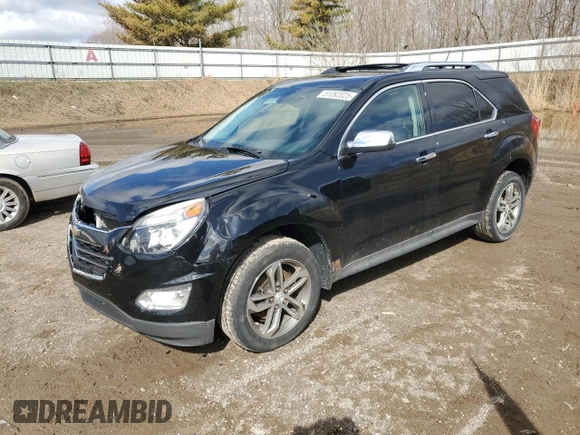 2016 Chevrolet Equinox LTZ with VIN 2GNFLGEK4G6175882, listed as a Copart auction lot 51092025 with 102,438 mi miles and Clean Title. Bid and sale history available at carsss.com. Image 1.