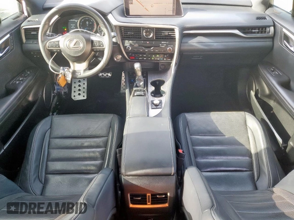2018 Lexus RX 350 with VIN 2T2BZMCA0JC143446, listed as a Copart auction lot 55748255 with 112,769 mi miles and Salvage title. Bid and sale history available at DreamBid. Image 8.