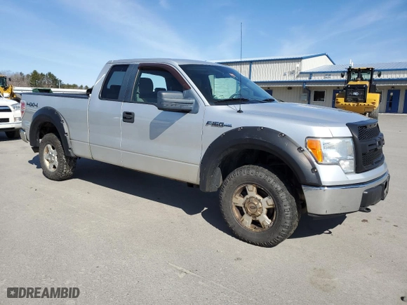 2009 Ford F-150 STX with VIN 1FTRX14839FB22712, listed as a Copart auction lot 53385065 with 169,543 mi miles and Clean Title. Bid and sale history available at carsss.com. Image 4.