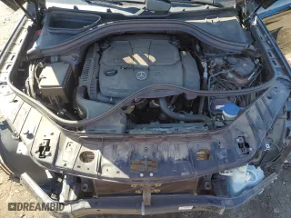 2017 Mercedes-Benz GLE with VIN 4JGDA5HB2HA877236, listed as a Copart auction lot 50364555 with 54,508 mi miles and Salvage Title. Bid and sale history available at carsss.com. Image 12.
