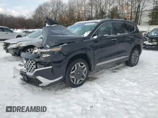 2023 Hyundai Santa Fe Hybrid Limited with VIN 5NMS5DA10PH013334, listed as a Copart auction lot 44211165 with 28,438 mi miles and Salvage Title. Bid and sale history available at carsss.com. Image 1.