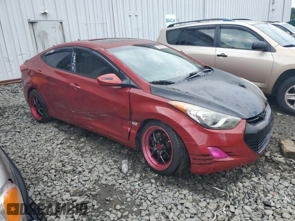 2011 Hyundai Elantra GLS с VIN KMHDH4AE2BU158858, выставлен на аукционе Copart как лот 58568885 с пробегом 132 953 миль миль и Списание • Salvage title. История ставок и продаж доступна на DreamBid. Изображение 4.