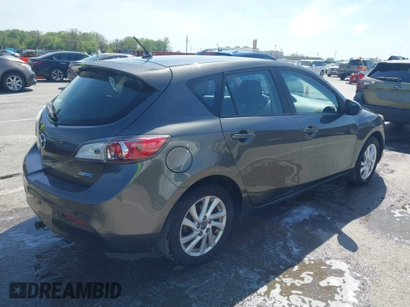 2013 Mazda 3 i Touring with VIN JM1BL1L78D1820969, listed as a IAAI auction lot 42087817 with 83,654 mi miles and . Bid and sale history available at carsss.com. Image 4.