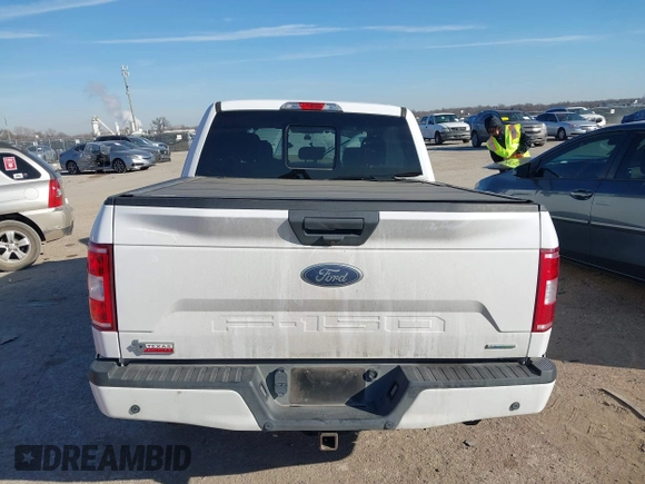 2020 Ford F-150 XL with VIN 1FTEW1C49LKE58525, listed as a IAAI auction lot 41578282 with 1 mi miles. Bid and sale history available at carsss.com. Image 15.