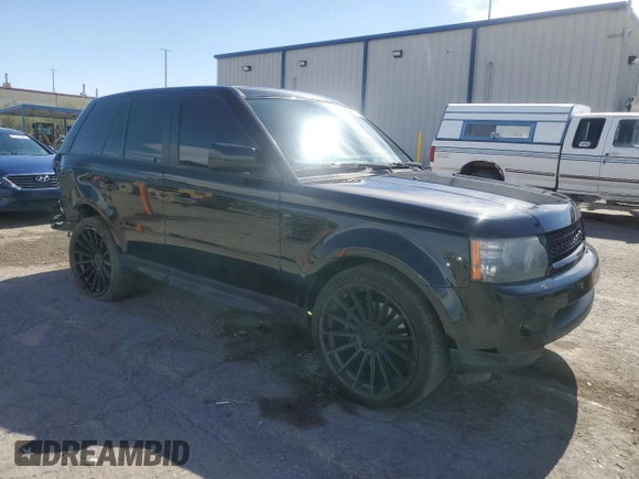 2013 Land Rover Range Rover Sport HSE with VIN SALSF2D47DA791104, listed as a Copart auction lot 60937115 with 152,085 mi miles and Salvage title. Bid and sale history available at DreamBid. Image 4.