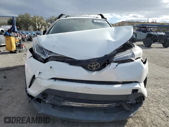 2019 Toyota C-HR XLE with VIN JTNKHMBX5K1057113, listed as a Copart auction lot 47771055 with 84,245 mi miles and Salvage Title. Bid and sale history available at DreamBid. Image 5.