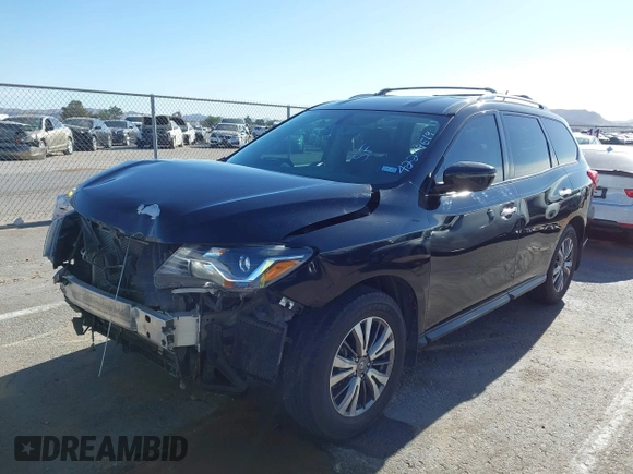 2018 Nissan Pathfinder SL with VIN 5N1DR2MN8JC670870, listed as a IAAI auction lot 42269519 with 55,414 mi miles and . Bid and sale history available at DreamBid. Image 19.