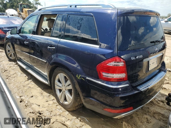 2011 Mercedes-Benz GL-Class GL 450 with VIN 4JGBF7BE8BA660062, listed as a Copart auction lot 73663774 with Not Provided miles and Salvage Title. Bid and sale history available at carsss.com. Image 2.