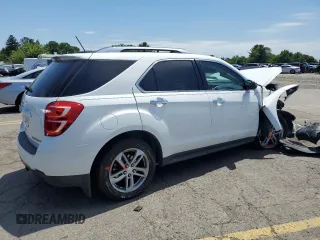 2016 Chevrolet Equinox LTZ z VIN 2GNFLGEK7G6155688, wystawiony jako Copart lot #59359834 z przebiegiem Nie podano mil oraz Szkoda całkowita • Salvage title. Historia ofert i sprzedaży dostępna na DreamBid. Obrazek 3.