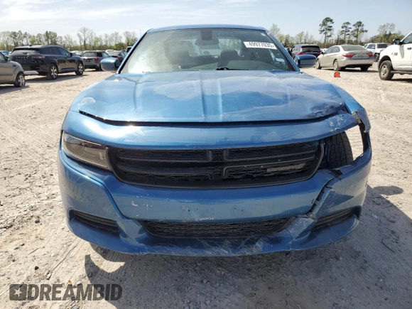2022 Dodge Charger SXT with VIN 2C3CDXBG1NH255476, listed as a Copart auction lot 49977035 with 45,705 mi miles and Salvage Title. Bid and sale history available at DreamBid. Image 5.