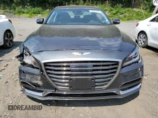 2019 Genesis G80 3.8L with VIN KMTFN4JE7KU310110, listed as a Copart auction lot 59879974 with 61,645 mi miles and Salvage Title. Bid and sale history available at carsss.com. Image 5.