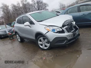 2016 Buick Encore with VIN KL4CJASB6GB624473, listed as a IAAI auction lot 41831927 with 77,104 mi miles. Bid and sale history available at carsss.com. Image 1.