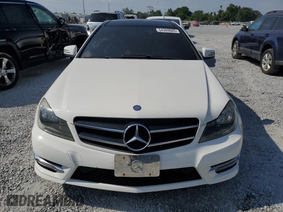 2014 Mercedes-Benz C-Class C 250 with VIN WDDGJ4HB8EG283812, listed as a Copart auction lot 54369665 with 102,040 mi miles and Clean Title. Bid and sale history available at carsss.com. Image 5.