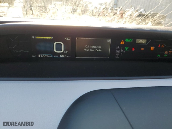 2017 Toyota Prius Prime Plus with VIN JTDKARFP3H3050299, listed as a Copart auction lot 41594515 with NaN miles and Salvage Title. Bid and sale history available at carsss.com. Image 9.