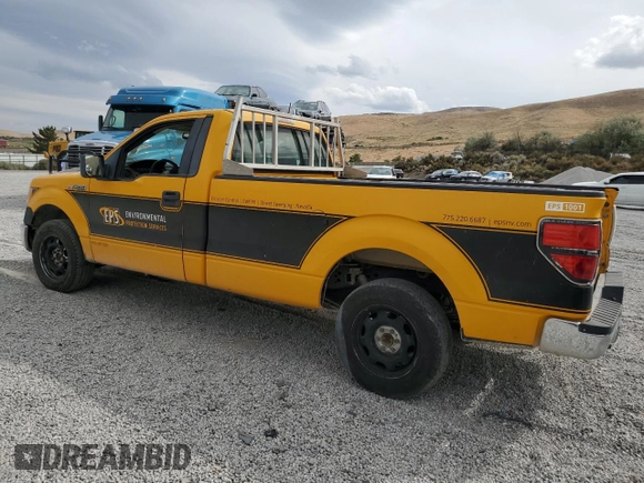 2009 Ford F-150 XL with VIN 1FTPF12V79KC23567, listed as a Copart auction lot 68580994 with 268,661 mi miles and Salvage Title. Bid and sale history available at carsss.com. Image 2.