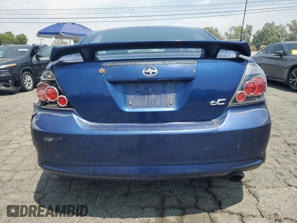 2008 Scion tC Spec with VIN JTKDE167X80270533, listed as a Copart auction lot 55643535 with 146,166 mi miles and Clean Title. Bid and sale history available at carsss.com. Image 6.